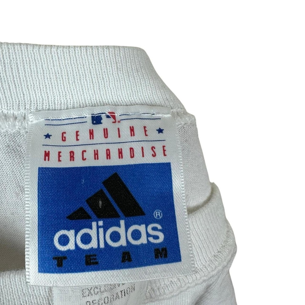Adidas Unisex Long Sleeve Tee Youth L 90s Vintage Sportscore Americana Indie Y2K - Picture 2 of 7